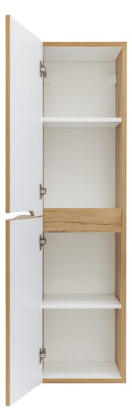 Piramida BETA fali fürdőszoba - állószekrény - PINO TÖLGY - 35 x 150 x 30 cm