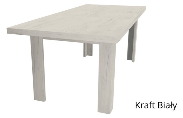 Aldabra kinyitható étkezőasztal (160-260 cm), fehér tölgy