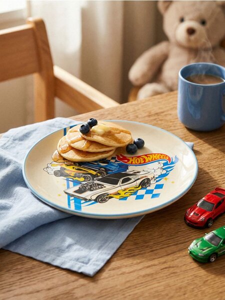 Sinsay - Kerámia tányér Hot Wheels - többszínű