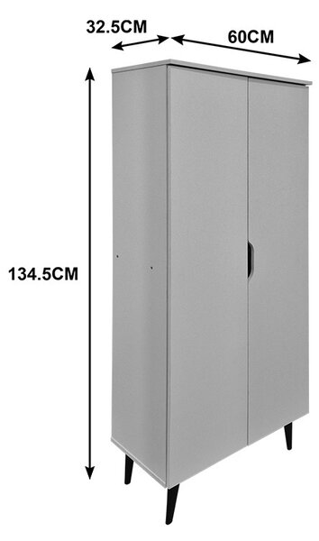 Pantofar, Oufelia, Negru, 32.5x60x134.5 cm