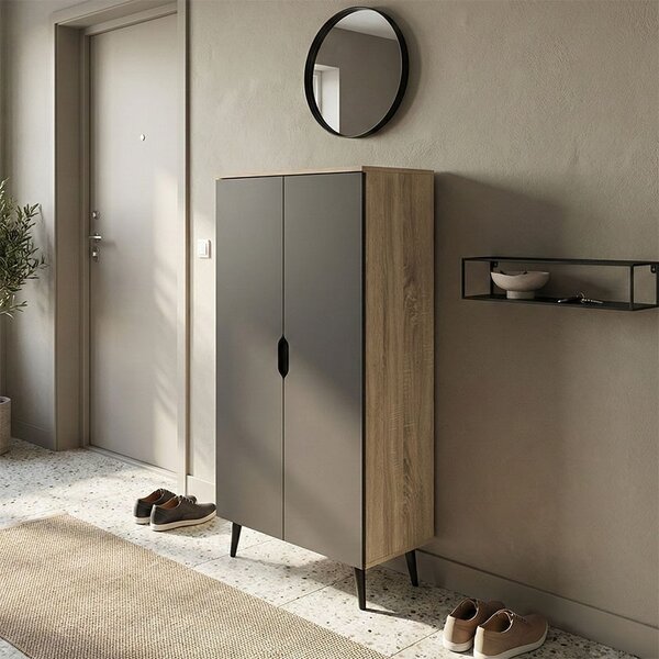 Pantofar, Oufelia, Negru, 32.5x60x134.5 cm