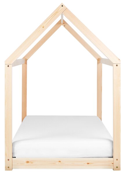 Gyerekágy Ház Fenyő TOSSE 90 x 200 cm Világosbarna