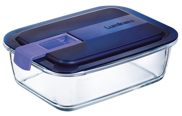 Luminarc Easy Box hőálló sütőtál és ételtároló légmentes fedővel 1,97 liter 22x15 cm - 503177