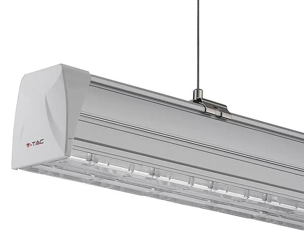 V-TAC függeszthető lineáris LED lámpa 150cm 50W aszimmetrikus természetes fehér (almodul) - SKU 1365