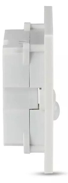 V-TAC 3W beltéri LED lépcsővilágítás, mozgásérzékelővel, természetes fehér - SKU 5570