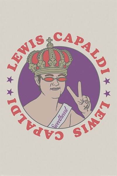 Plakát Lewis Capaldi - Sweetheart, (61 x 91.5 cm)