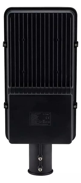 V-TAC napelemes utcai LED lámpa, térvilágító lámpatest 50W természetes fehér - SKU 5502