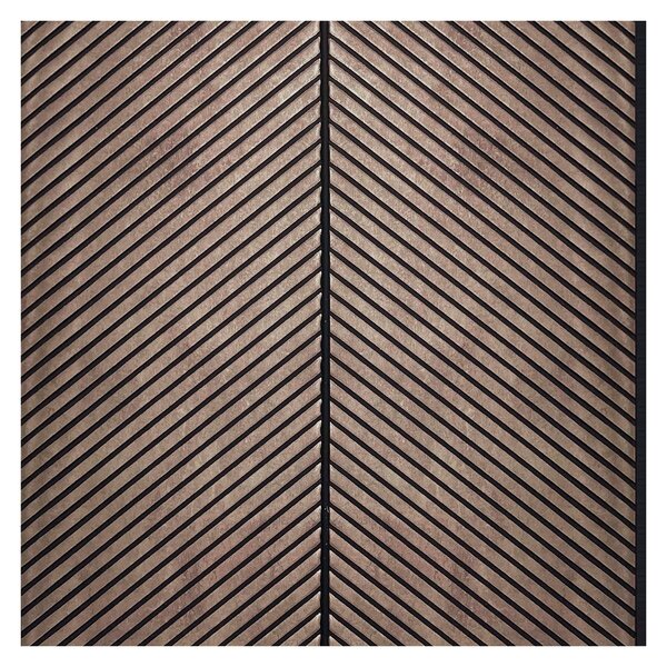 LuxWood Bronze - dekor fali panel, bronz színben