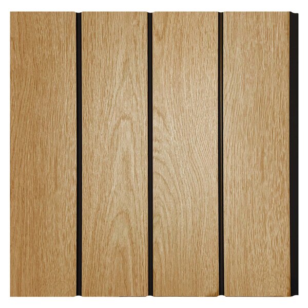 LuxWood Walnut - dekor fali panel, dió árnyalatban
