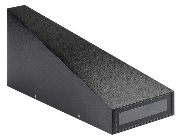 V-TAC 4W kültéri, fekete, fali LED lámpa természetes fehér - SKU 218298