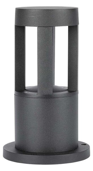 V-TAC 10W kültéri COB LED lámpa oszlop 25 cm, meleg fehér, fekete házzal, 100 Lm/W - SKU 128322