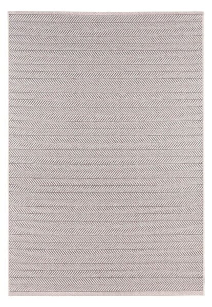 Caribbean szürke-krémszínű kültéri szőnyeg, 70 x 140 cm - NORTHRUGS
