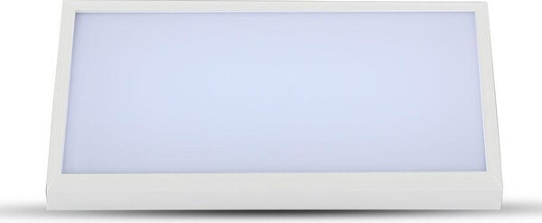 V-TAC Landscape 20W kültéri fali LED lámpa természetes fehér, fehér házzal, 100 Lm/W - SKU 6817