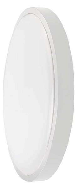 V-TAC PRO kerek 18W lámpa, IP44, fehér kerettel, meleg fehér - SKU 76151-24