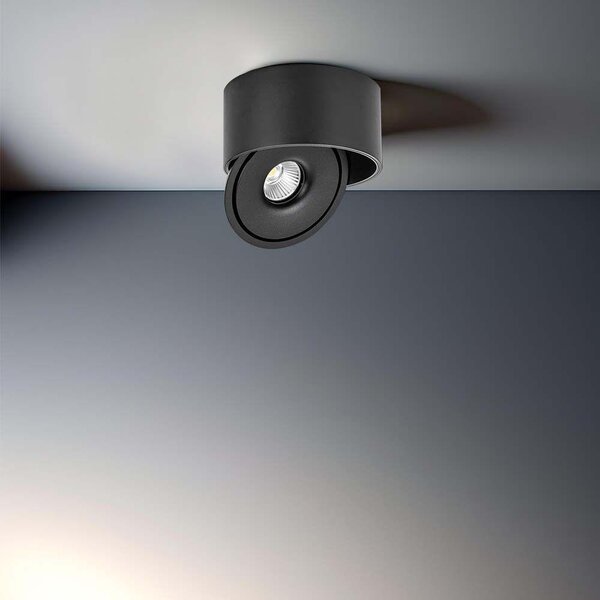V-TAC 20W mennyezeti COB LED mélysugárzó, állítható szöggel, fekete házzal, CCT - SKU 23156