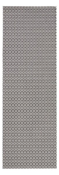 Coin fekete-fehér kültéri futószőnyeg, 80 x 200 cm - NORTHRUGS