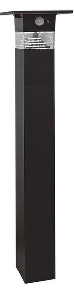 V-TAC napelemes lámpa, 80cm magas, szenzorral, 4 féle üzemmóddal, meleg fehér fénnyel - SKU 23401
