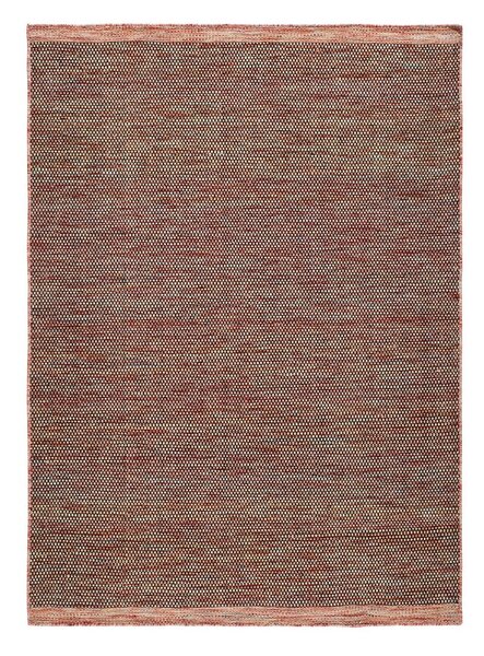 Kiran Liso piros gyapjú szőnyeg, 80 x 150 cm - Universal