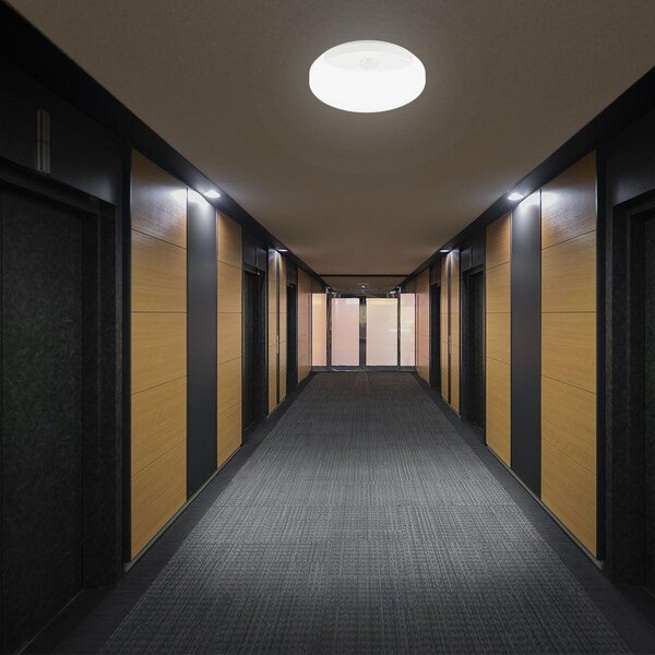 V-TAC 15W LED lámpa, mozgásérzékelővel, állítható színhőmérséklettel - SKU 23420