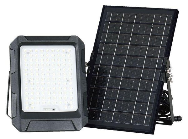 V-TAC 8000mAh napelemes LED reflektor, természetes fehér, 1000 Lumen - SKU 23438
