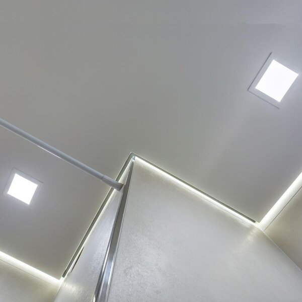 V-TAC süllyeszthető, műanyag IP20, négyzet LED panel 3W, természetes fehér - SKU 10478