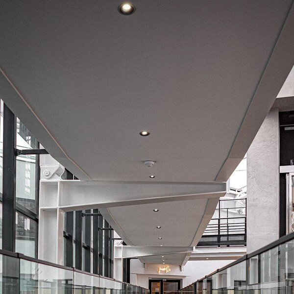 V-TAC COB LED 12W CCT méhsejt diffúzoros mélysugárzó, fekete, BridgeLUX chipes - SKU 23671