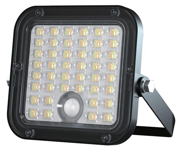 V-TAC 10W mozgásérzékelős napelemes reflektor állítható színhőmérséklettel - SKU 23756