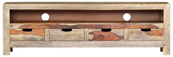 VidaXL Tömörfa TV-szekrény - Kelet-indiai Rózsaf - 130x30x40 cm
