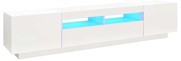 VidaXL Modern TV-szekrény - Fehér - 200 cm