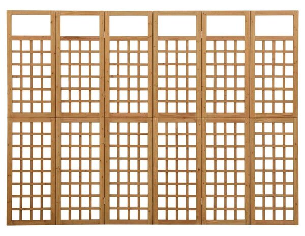 Vidaxl - Fenyőfa Térelválasztó - Lugasrács - 242,5x180 cm