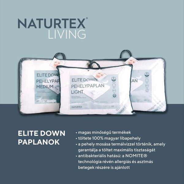 Elite Down pehelypaplan 140x200 cm - 600 g