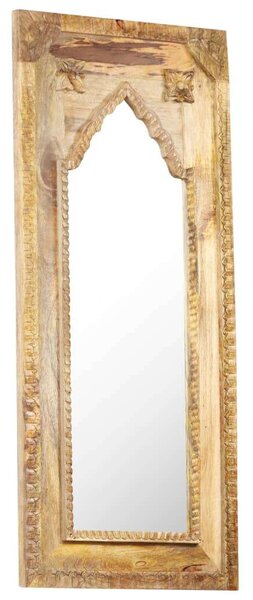 VidaXL tömör mangófa tükör 50 x 3 x 110 cm