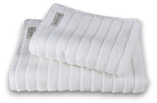 Carlevan Törölköző 50x100 cm - Fehér - 500 g/m² - Hotel Minőség
