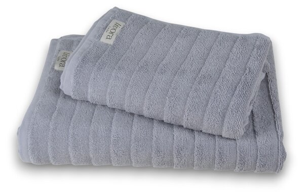 Carlevan Törölköző 50x100 cm - Szürke - 500 g/m² - Hotel Minőség