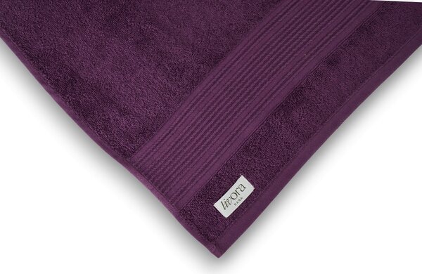ELF Törölköző 50x100 cm - Burgundi - 450 g/m² - Hotel Minőség