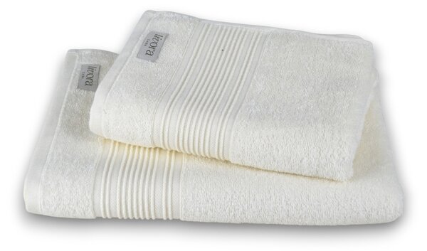 ELF Törölköző 50x100 cm - Csont fehér - 450 g/m² - Hotel Minőség