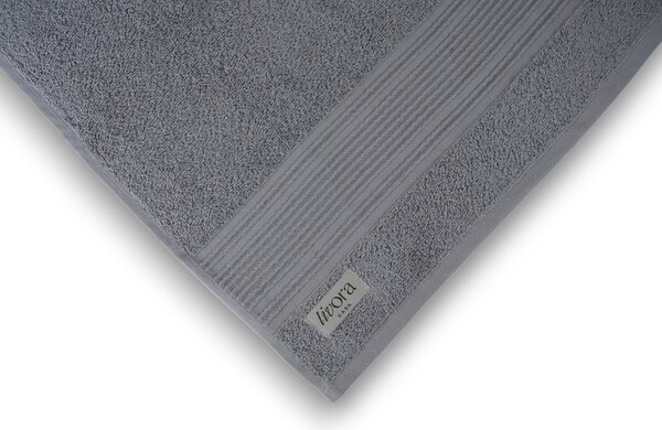 ELF Törölköző 50x100 cm - Szürke - 450 g/m² - Hotel Minőség