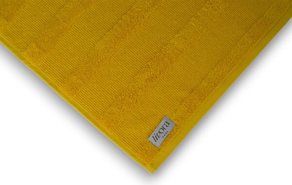 Maxidex Törölköző 50x100 cm - Mustár - 500 g/m² - Hotel Minőség