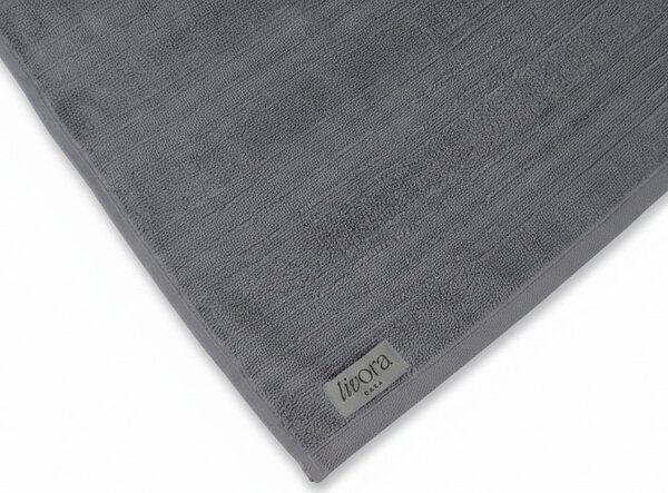 Monsalvo Törölköző 50x100 cm - Szürke - 500 g/m² - Hotel Minőség
