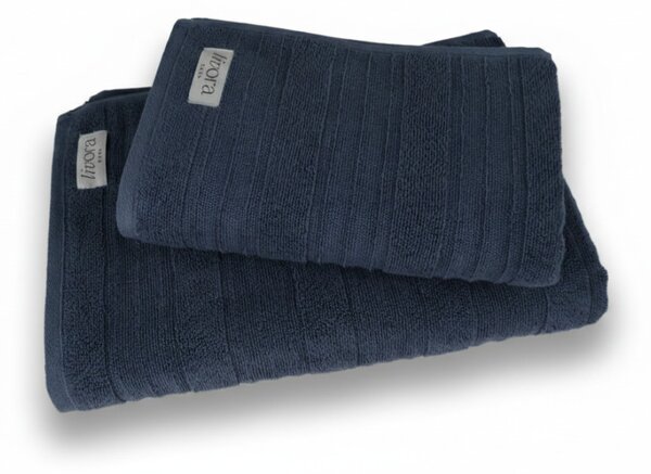 Monsalvo Törölköző 50x100 cm - Navy - 500 g/m² - Hotel Minőség