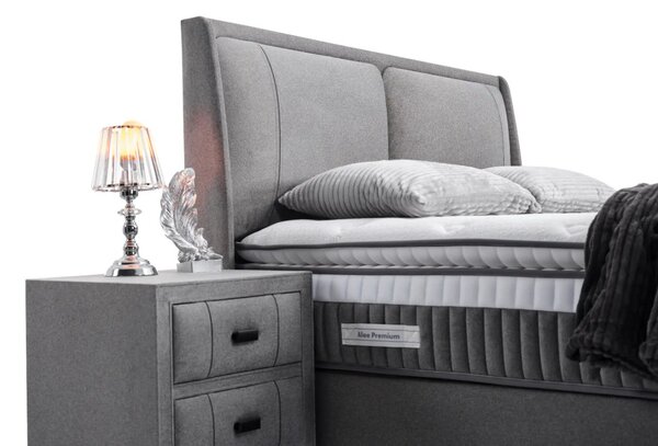 Livora Aloe premium 7 zónás Táskarugós Matrac - 90x200x33 cm - Luxus Táskarugós Hotel Matrac