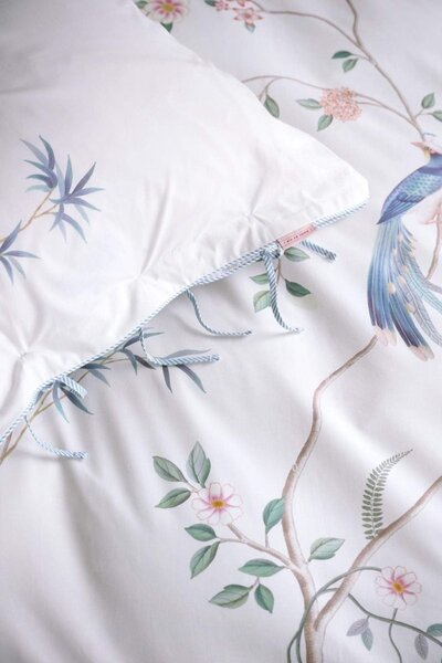 Pip Studio Bamboo Blossom White - 2 részes ágyneműhuzat szett