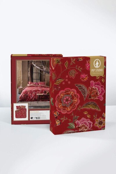 Pip Studio Matata Red - 2 részes ágyneműhuzat szett