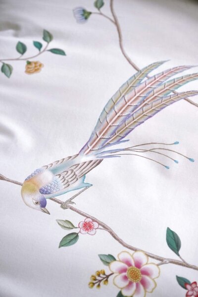 Pip Studio Bamboo Blossom White - 2 részes ágyneműhuzat szett