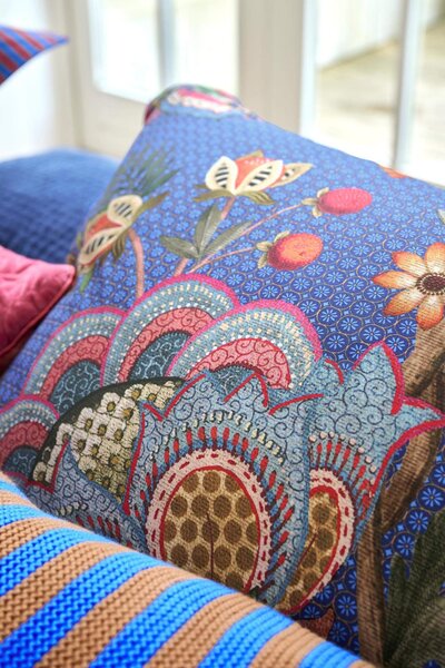 Pip Studio Bombay Bold Dark Blue - 2 részes ágyneműhuzat szett