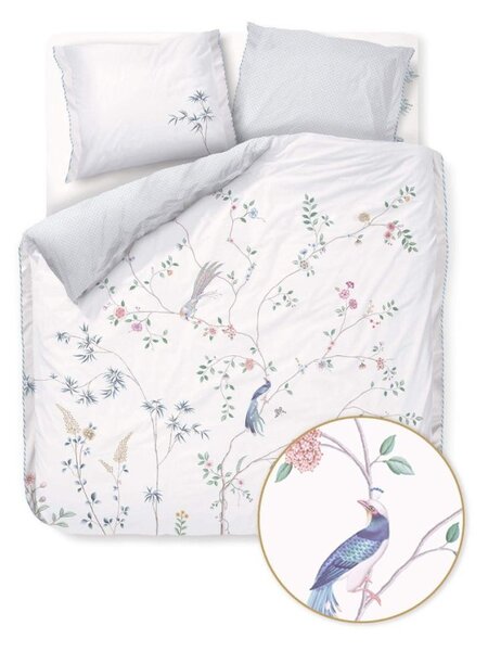 Pip Studio Bamboo Blossom White - 2 részes ágyneműhuzat szett
