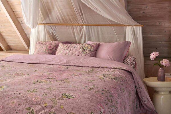 Pip Studio Mumbai Morning Pink - 2 részes dupla ágyneműhuzat szett