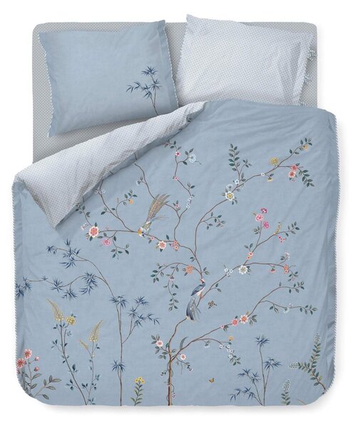 Pip Studio Bamboo Blossom Light Blue - 2 részes dupla ágyneműhuzat szett