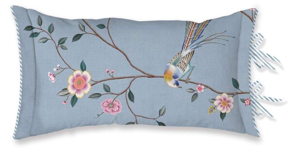 Pip Studio Díszpárna Bamboo Blossom Light Blue - Díszpárna 35x60 cm