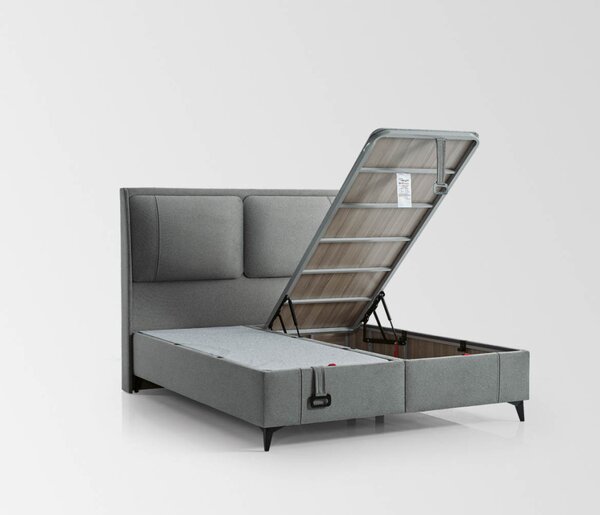 Livora Aloe Premium ágykeret és matrac szett - 160x200x33 cm - Ágykeret és 7 zónás Táskarugós matrac